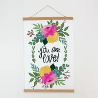 Постер тканевый на стену You are loved 60х93 см (TPSR_25F018)