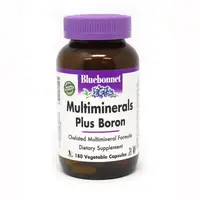 Витамины и минералы Bluebonnet Multiminerals Plus Boron, 180 вегакапсул