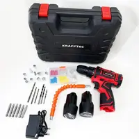 Аккумуляторный шуруповерт с насадками KRAFFTEC 24V