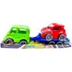 Набор авто Kid cars Sport (автобус зелёный + машинка красная)