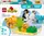 Конструктор LEGO DUPLO Семейства диких животных: пингвины и львы 10 деталей (10442)