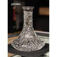 Колба для кальяну Storm Craft – Ice Clear (прозора, з'єднання на ущільнювач)