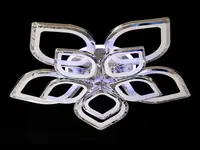 Люстра потолочная 8073/5+5HR LED 3color dimmer 225W DH