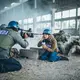 Набор шевронов 2 шт на липучке для журналистов Пресса MEDIA вышитый патч нашивка для работников медиа и СМИ