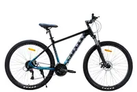 Велосипед Спортивний 29 дюймів Corso ANTARES AR-956 обладнання Shimano алюмінієва рама 19 дюймів 24 швидкостей. Black and Blue (194601)
