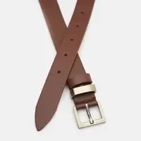 Жіночий ремінь шкіряний Borsa Leather 110b1genw124-l.brown
