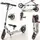 Самокат I-Trike SR2-018-11-1-W 80-103 см белый