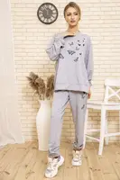 Спорт костюм жен.102R168 цвет Светло-серый