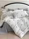 Постельное белье полуторное из муслина Colorful Home Print 3 20825 150х210 см