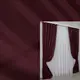 Комплект штор (2шт. 1х2,7м.) коллекция "Лен Мешковина". Цвет бордовый. Код 112ш 31-513