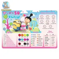 Подкладка для стола с подсказками А3 YES Minions Fluff 491659