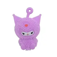 Игрушка-светяшка с петелькой аниме "Kuromi (Куроми)", 7 см, сиреневая