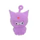 Игрушка-светяшка с петелькой аниме "Kuromi (Куроми)", 7 см, сиреневая
