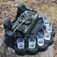 Наливатор алкоголя Танк Т-72 со стелой на 7 рюмок, Автобармен