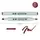 Маркер спиртовой Santi Brush SA-91 390911 древесный