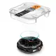 Защитное стекло Spigen для Samsung Galaxy Watch 8 Classic (46mm) - EZ FiT GLAS.tR (2шт), Clear (AGL09877)