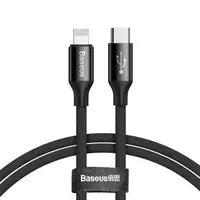 Кабель Baseus Yiven Series USB Type-C to Lightning 1m, Black (CATLYW-C01)
