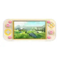 Чохол Baseus для ігрової консолі Nintendo Switch Lite — GS06L Silicone (with 2 key caps) White+Pink (WISWLT-24)