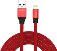 Кабель GOLF GC-55I Lightning cable 1m Red