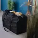 Нейлоновая сумка объемом 84 л. для перевозки и хранения вещей M 70*40*30 см (черный)