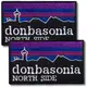 Набор шевронов DONBASONIA NORTH SIDE 2 шт, 5х8 см, вышитые патчи на липучке