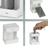 Стакан для зубных щеток Kela Сube 23693 8.5х6.5х11.5 см белый