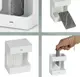 Стакан для зубных щеток Kela Сube 23693 8.5х6.5х11.5 см белый