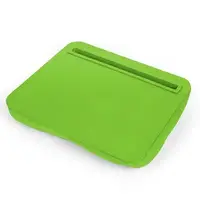 Подставка для закусок и планшета "Обед с iPad", зеленая