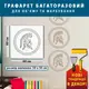 Трафарет для штукатурки, покраски, Греческий орнамент, пластиковый, 1 мм (600х600)