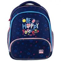 Рюкзак шкільний каркасний GoPack Education Be Happy GO24-597M-3 12.5 л