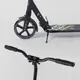 Самокат алюминиевый Best Scooter, с PU колесами, 2 аммортизаторами. Black and Green (92090)