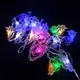 Гирлянда электрическая "Елочки" 20 шт. 4 м LED цветная, от сети