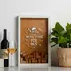 Копилка для винных пробок "Wine time for bos", Белый-коричневий, английский