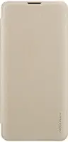 Чехол-книжка Nillkin Sparkle Leather Case Samsung Galaxy S10 Gold