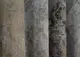 Шторная ткань "Мрамор Al-7", Турция. Цвет серый с вене и бежевым. Код 1462ш