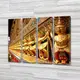 Модульные картины для спальни, на Холсте нат., 90x110 см, (90x25-4)