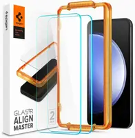 Защитное стекло Spigen для Samsung Galaxy S23 FE - ALIGNmaster (2 шт), Clear (AGL06986)