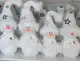 Интерьерная фигурка новогодняя Снеговик в СНЕЖНОМ КАЛПАКЕ 32 см