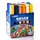 Акриловые маркеры для рисования 24 шт для посуды, холста, дерева, Набор цветных маркеров по ткани, стеклу