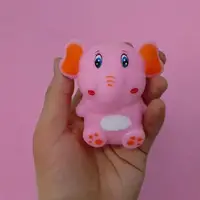 Игрушка-антистресс "Слоненок", пена, розовый