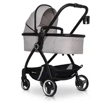Коляска 2 в 1 Euro-Cart Crox Pearl, сірий