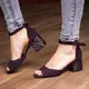 Женские босоножки Fashion Zachie 2975 38 размер 24,5 см Фиолетовый