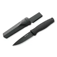 Нож Ganzo G806BW-BK черный с чехлом