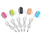 Блок питания на 3 USB 2.1A с кабелем micro USB (случайный цвет) (3310)