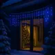 Уличная гирлянда Бахрома 20 м 335 LED белый провод Синий 20MWBL