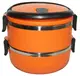 Ланч-бокс 1 л оранжевый Henks LB-010-orange