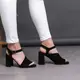 Женские босоножки Fashion Earline 2950 40 размер 25,5 см Черный