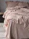 Постельное Белье Вареный Хлопок Limasso Exclusive Camello Roses Ванильный двуспальный евро 200х220см