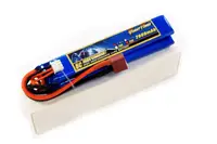 Акумулятор для страйкболу Giant Power Dinogy Li-Pol 2000 мАч 7.4 В 126x21x10,5 мм T-Plug 25C