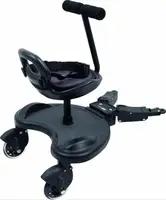 Подножка с сиденьем для коляски FreeON, black
